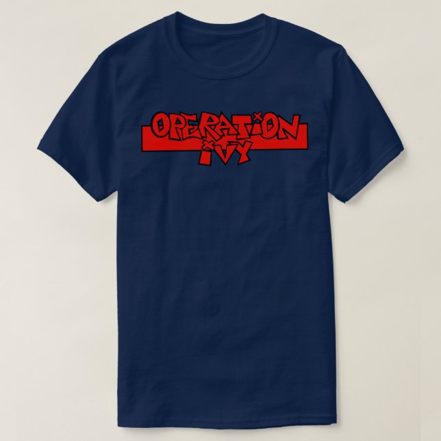 Operation Ivy Classic Red T Shirt (Design framsida)