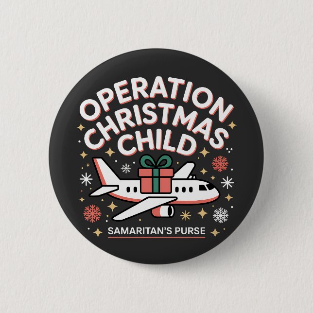 Operation jul Child Samaritan Purse Knapp (Framsida)
