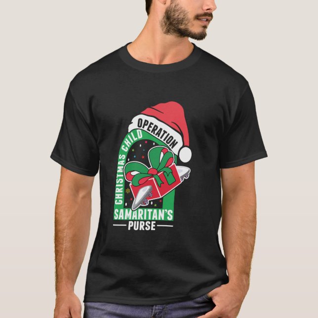 Operation jul Child Samaritan s Purse X Mas T Shirt (Framsida)