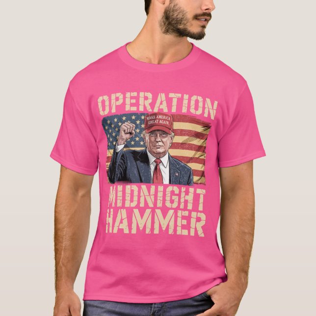 Operation Midnight Hammer (4) T Shirt (Framsida)