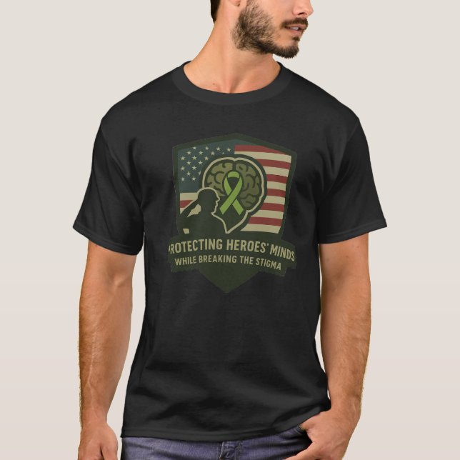 Operation Mind Shield T Shirt (Framsida)