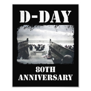 Operation Overlord 1944 D-Day 2024 Normandie Fototryck
