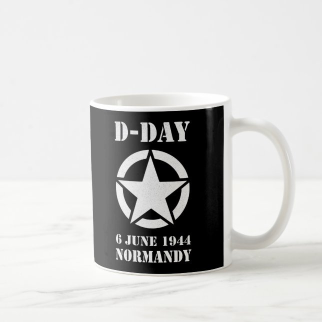 Operation Overlord 1944 D-Day 2024 Normandie Kaffemugg (Höger)