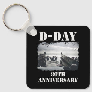 Operation Overlord 1944 D-Day 2024 Normandie Nyckelring