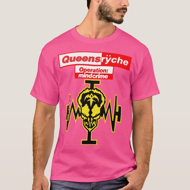 Operation Queensryche Mindcrime 2020 T Shirt (Framsida)