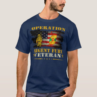 Operation Urgent Fury Combat Veteran Grenada Gift T Shirt
