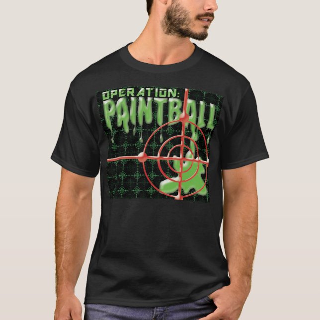 OPERATIONPaintball T Shirt (Framsida)