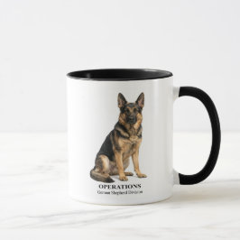 Operations German Shepherd Mugg