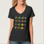 Operationsorder Math Chanukah Teacher T Shirt<br><div class="desc">Hanukkah-order Math Chanukah Teacher Dreidel</div>
