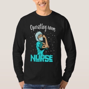 Operationsrum Nurse Tee, Rosie the Riveter Nursin T Shirt