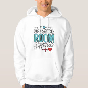 Operationsrumsgruppens kirurgiska sjuksköterska sk hoodie