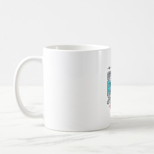 Operationsrumsgruppens kirurgiska team skjortdesig kaffemugg (Vänster)