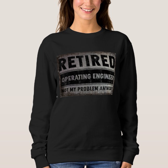 Operativ Ingenjör Pension är inte min risk T Shirt (Framsida)