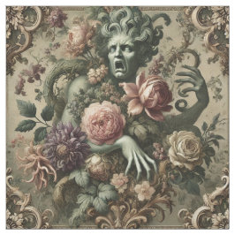 Operativ opulens - Gothic Påstående Tile Tyg