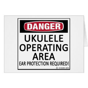 Operativområde Ukulele Hälsningskort