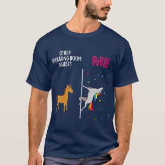 Operativrum för sjuksköterska Unicorn andra du T Shirt