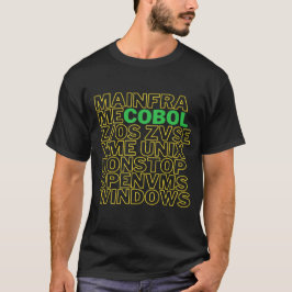 Operativsystemplattformar för COBOL-språk T Shirt