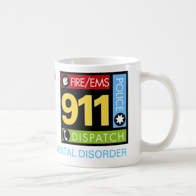 Operatör 911 kaffemugg (Höger)