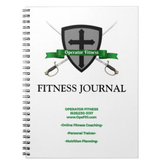 Operator Fitness Journal $12,95 Anteckningsbok