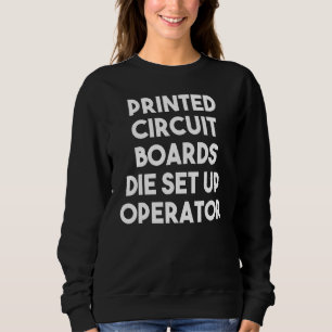 Operatör för inställning av stans för kretskort t shirt