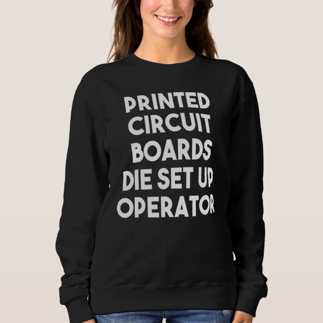 Operatör för inställning av stans för kretskort t shirt (Framsida)