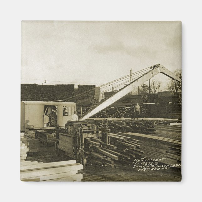 OPERATÖR FÖR KABELLEVERANTÖRER I Nordvästra CRANE  Magnet (Framsidan)