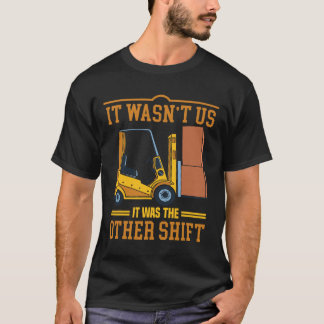 Operatör Gaffeltruckförare Fars dag Rolig Gaffeltr T Shirt