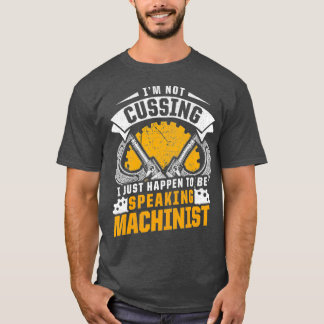 Operatör med kod CNC Maskin T Shirt