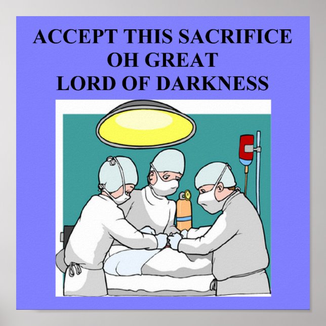 Operatör med kod doktor poster (Framsidan)