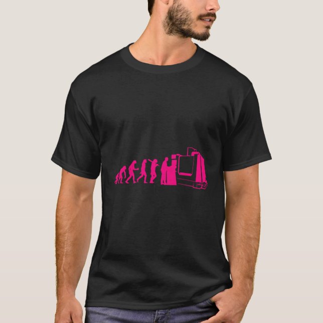 Operatör med kod för konventionell trafik, Pappa,  T Shirt (Framsida)