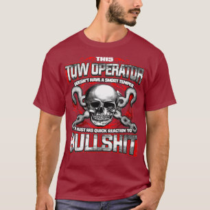 Operatör med kod lastbil (4) t shirt
