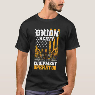 Operatör med punktskatteplikator Union Heavy Equip T Shirt
