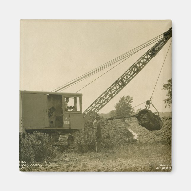 OPERATÖRER FÖR KABELLEVERANTÖR I Nordvästra CRANE  Magnet (Framsidan)