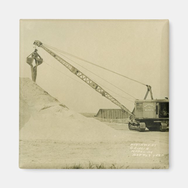 OPERATÖRER FÖR KABELLEVERANTÖR I Nordvästra CRANE  Magnet (Framsidan)