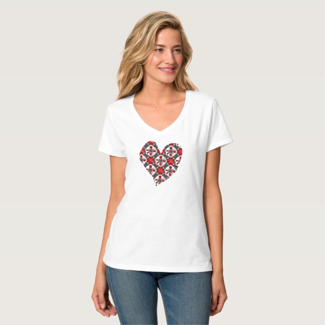 Operfekt Jokers Heart T Shirt (Hel framsida)