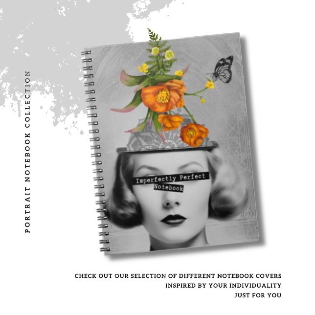 Operfekt Perfekt - Tycker du om min nya hatt? Anteckningsbok (Skapare uppladdad)