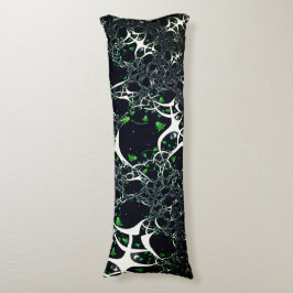 Operfekta vita frakturer på svart utrymme, av trik kroppskudde