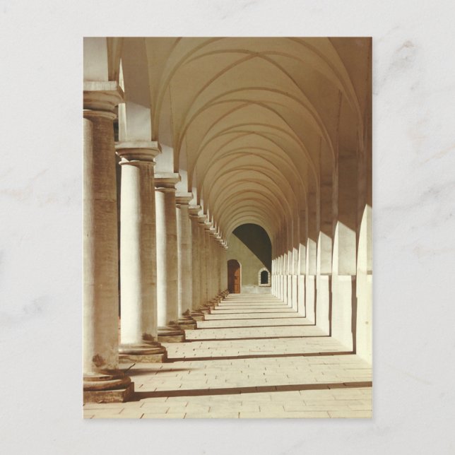 Operial Castle-stables. Dresden, Tyskland. Färg Vykort (Framsida)