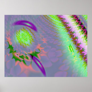 Operial Glaze-utskrift Poster