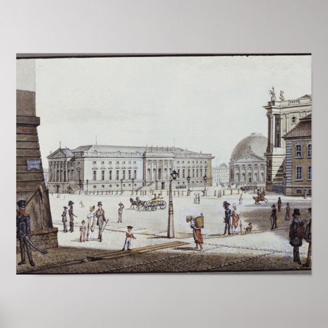 Opernplatz, Berlin Poster (Framsidan)