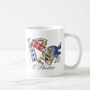 O'Phelan familjvapensköld Kaffemugg