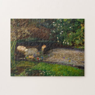 Ophelia 1852 från Herr John Everett Millais Pussel