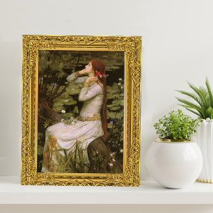 Ophelia (1894) av John William Waterhouse Poster