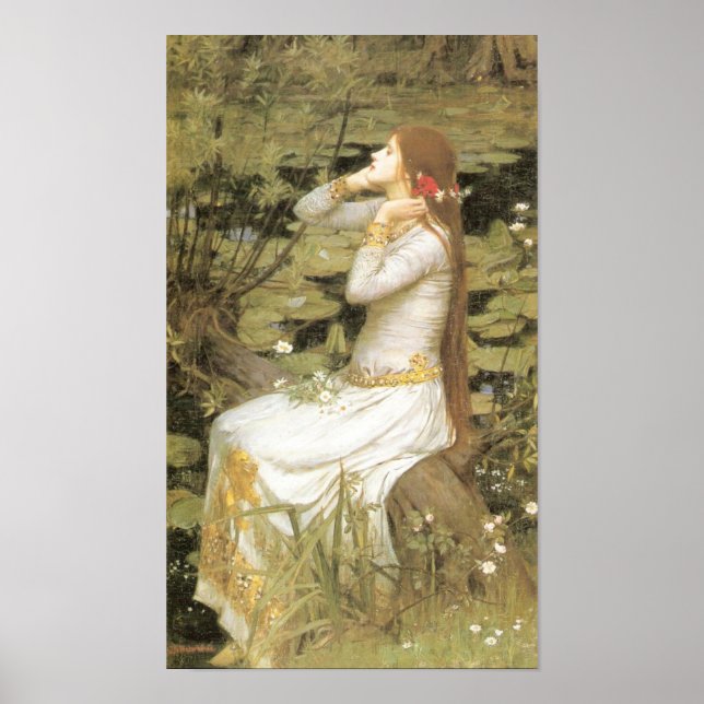 Ophelia 1894 - Poster/skriv ut Poster (Framsidan)
