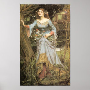 Ophelia 1910 - Poster/skriv ut Poster