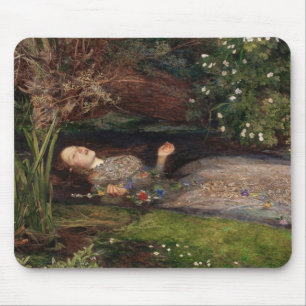 Ophelia av John Everett Millais Musmatta