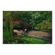 Ophelia av John Everett Millais