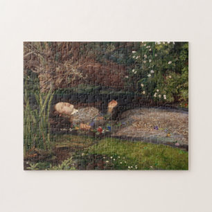 Ophelia av John Everett Millais Pussel