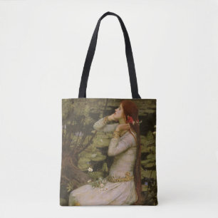 Ophelia av Pond av John William Waterhouse Tygkasse