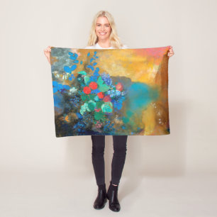 Ophelia bland Blommor, Redon Fleecefilt